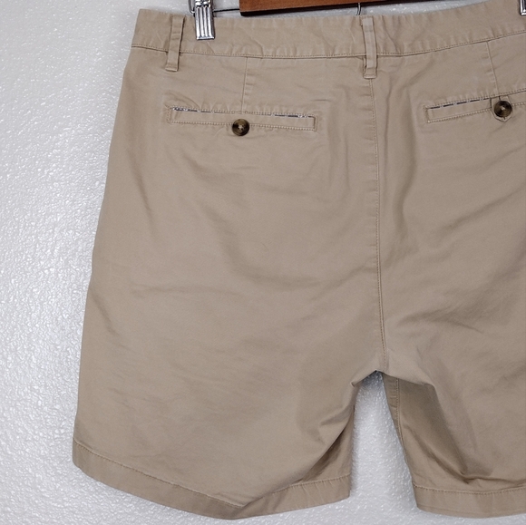 Bonobos Men's Tan Travel Outdoors Hiking Chino 7 Inseam Shorts Sz 33 - Picture 5 of 15